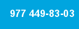 977 449-83-03